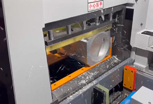 550CNC-三軸無尾料切鋁機