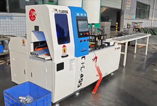 CNC-455三軸無尾料切鋁機